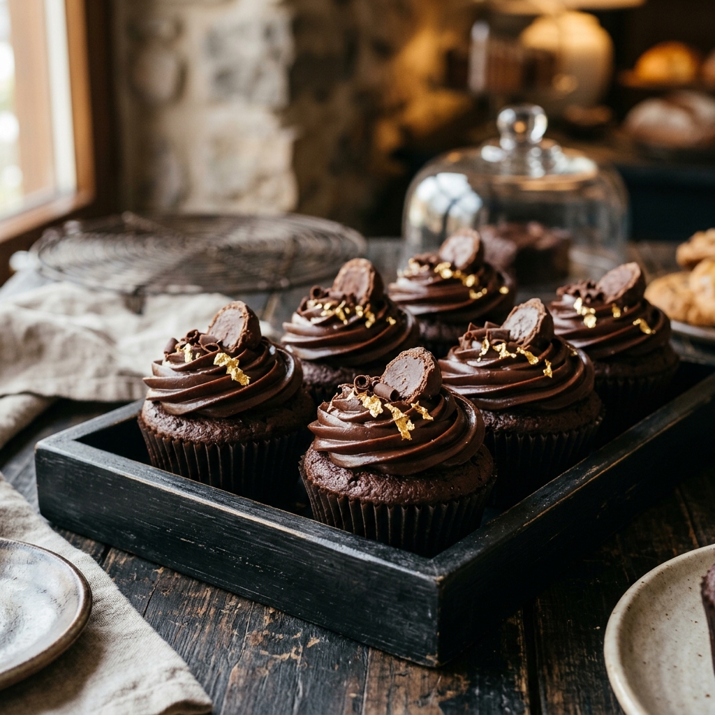 Chocolate Truffle Cupcakes (6 pcs)